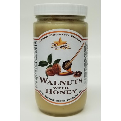 Walnuts with Honey 1 LB